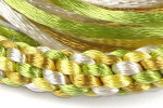 Light Beige, Light Yellow, Dark Gold, Avacado